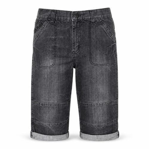 Preworn Boys Black Cotton Straight Jeans Size 10-11 Years Regular Zip