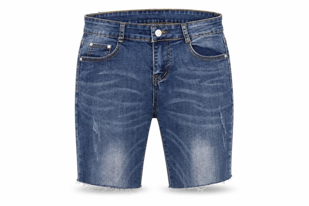 Carafe Womens Blue Cotton Bermuda Shorts Size 28 in L7 in Regular Button