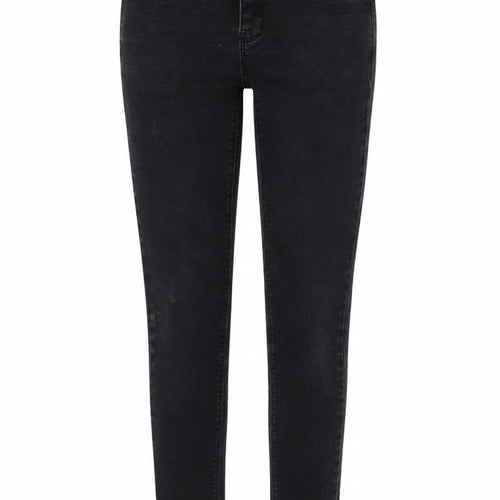 Kellanblue Womens Black Cotton Skinny Jeans Size 27 in L29 in Regular Button