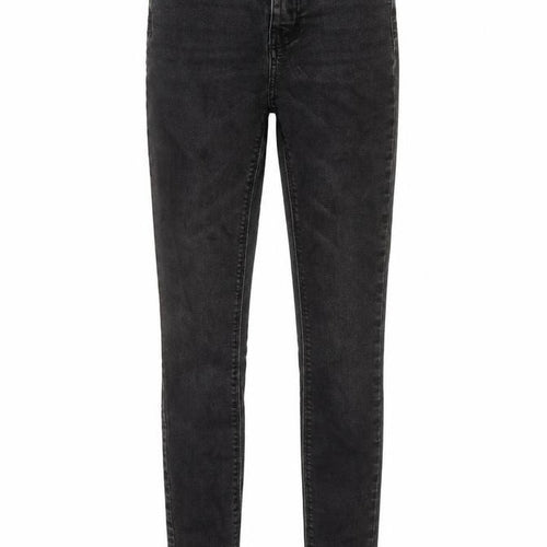 Denim & Co. Womens Black Cotton Skinny Jeans Size 4 L29 in Regular Button