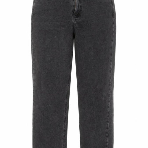 ASOS Womens Black Cotton Straight Jeans Size 26 in L32 in Regular Button