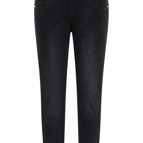 Papaya Womens Black Cotton Jegging Jeans Size 8 L27 in Regular