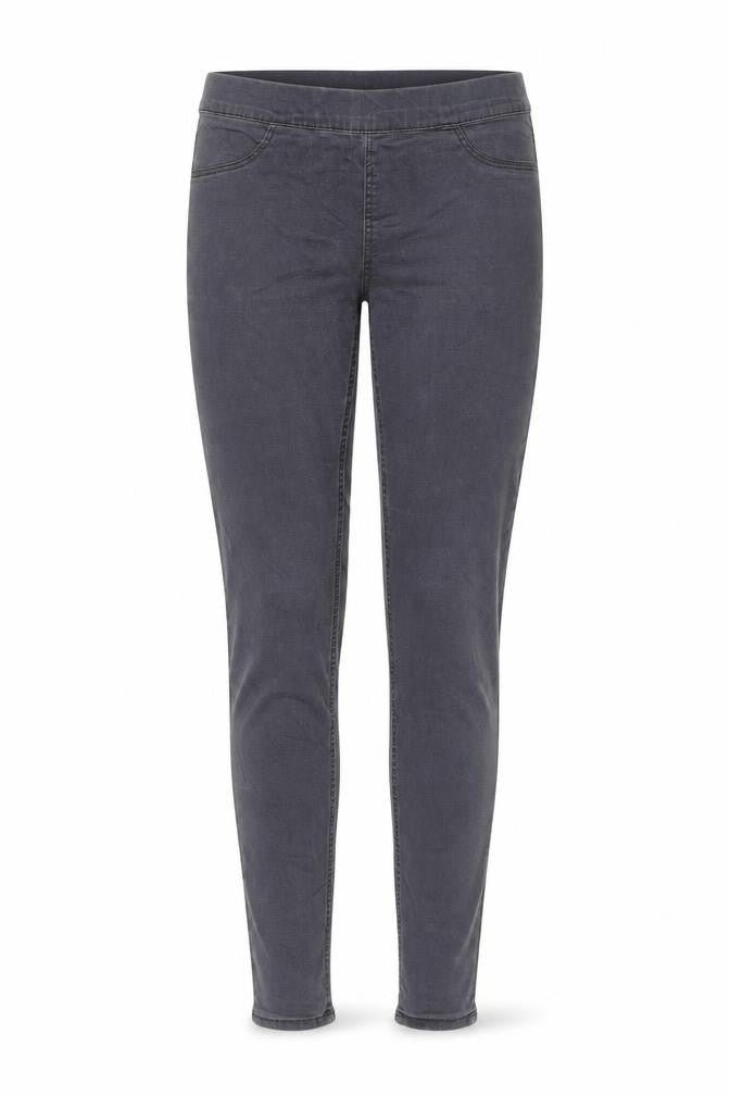 H&M Womens Grey Cotton Skinny Jeans Size 8 L29 in Regular