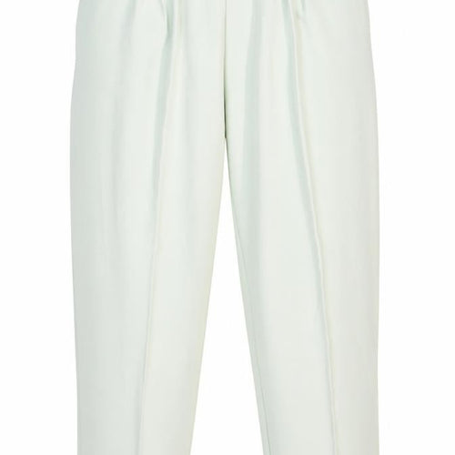 Preworn Womens Green Polyester Carrot Trousers Size 24 L29 in Regular