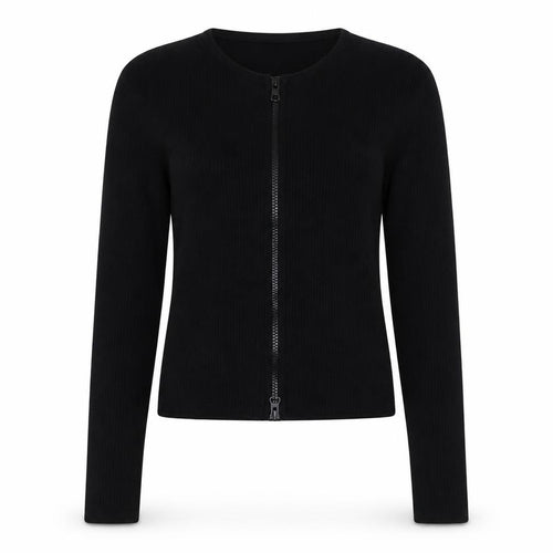 Boohoo Womens Black Polyester Cropped T-Shirt Size 8 Round Neck