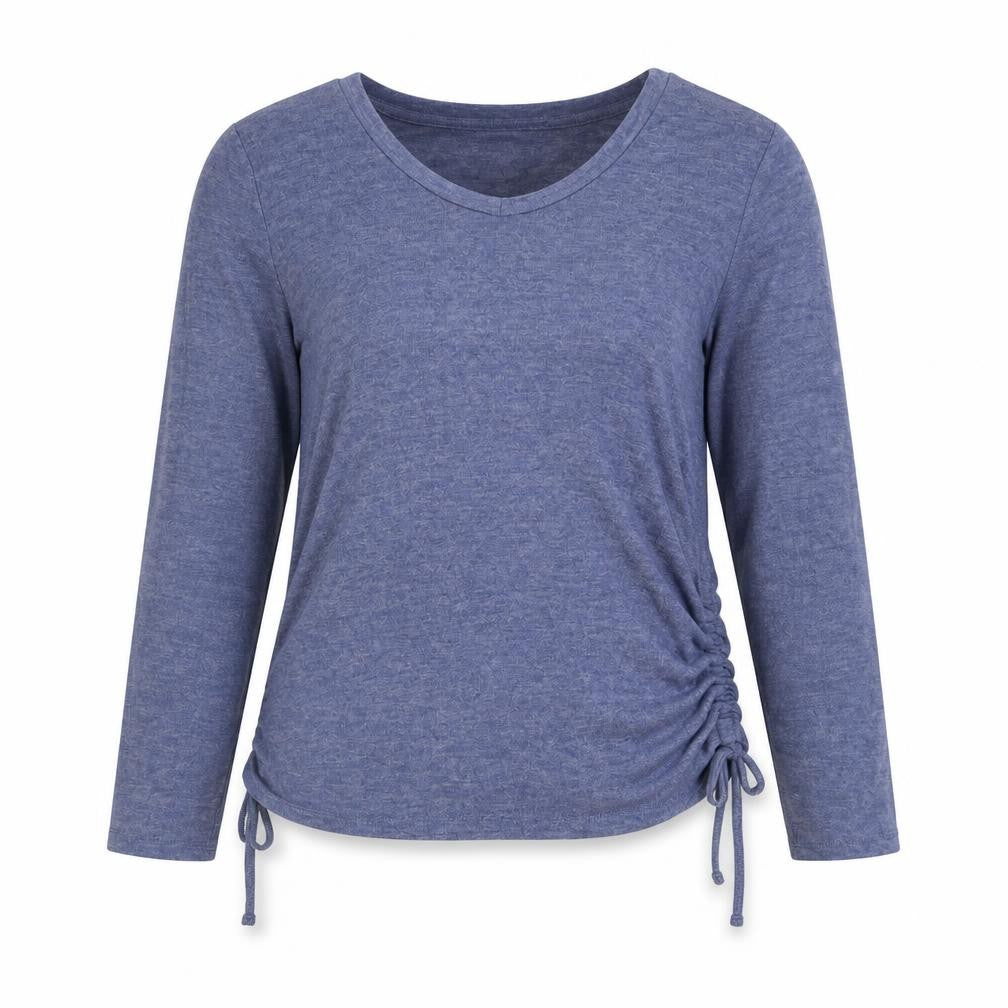 George Womens Blue Round Neck Polyester Pullover Jumper Size 12