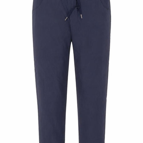 Preworn Womens Blue Nylon Trousers Size 30 in L28 in Regular Drawstring