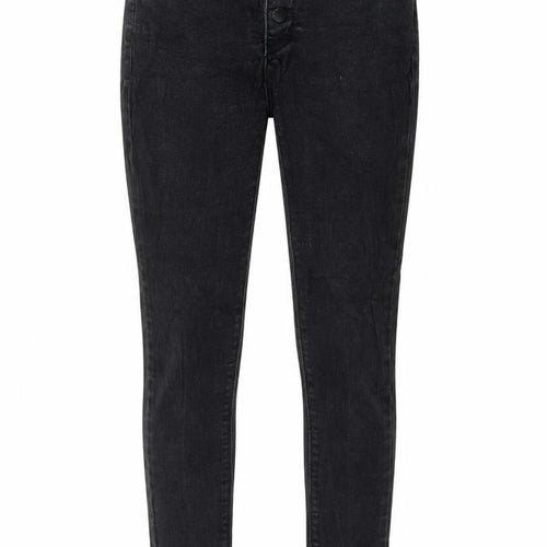 Basic Eve Womens Black Cotton Skinny Jeans Size 26 in L27 in Regular Zip