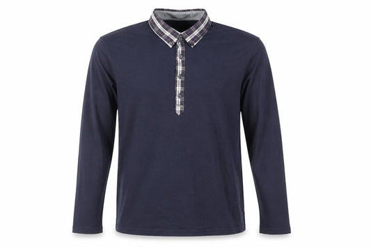 Antony Morato Mens Blue Plaid Cotton Button-Up Size XL Collared Button
