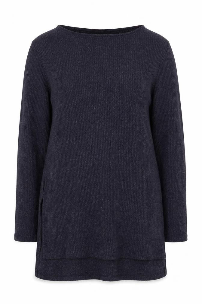 Atmosphere Womens Blue Polyester Pullover Sweatshirt Size 10 Pullover