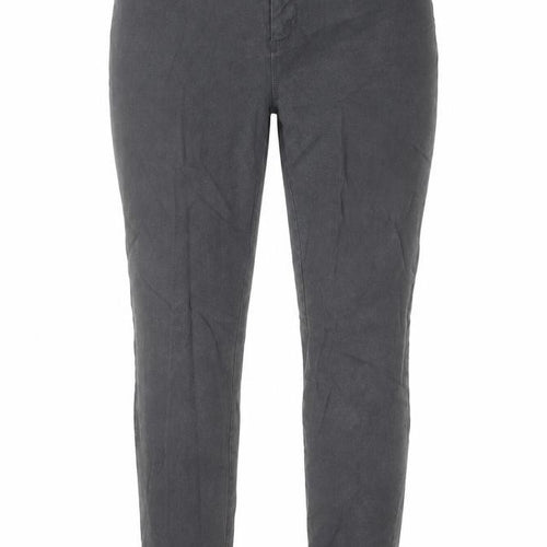 River Island Womens Grey Cotton Skinny Jeans Size 6 L25 in Regular Button