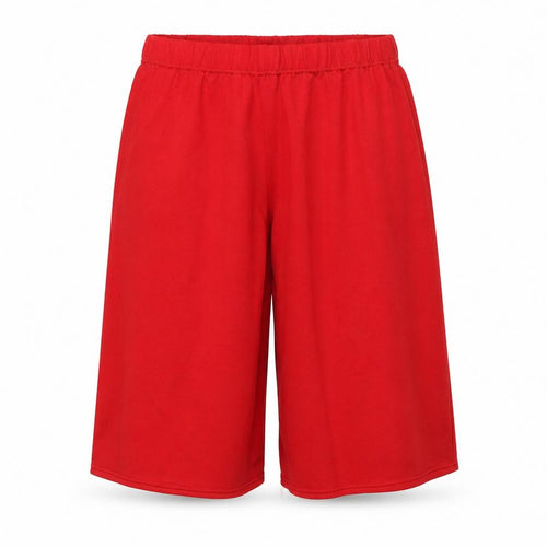 Preworn Womens Red Polyester Culotte Shorts Size 34 in L17 in Regular