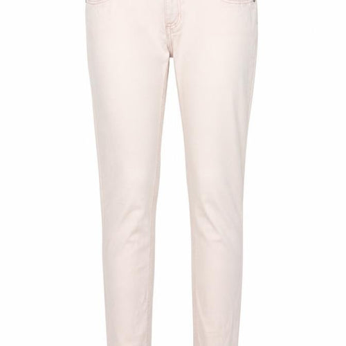 Diamonds & Divas Womens Pink Cotton Skinny Jeans Size 12 L30 in Regular Button