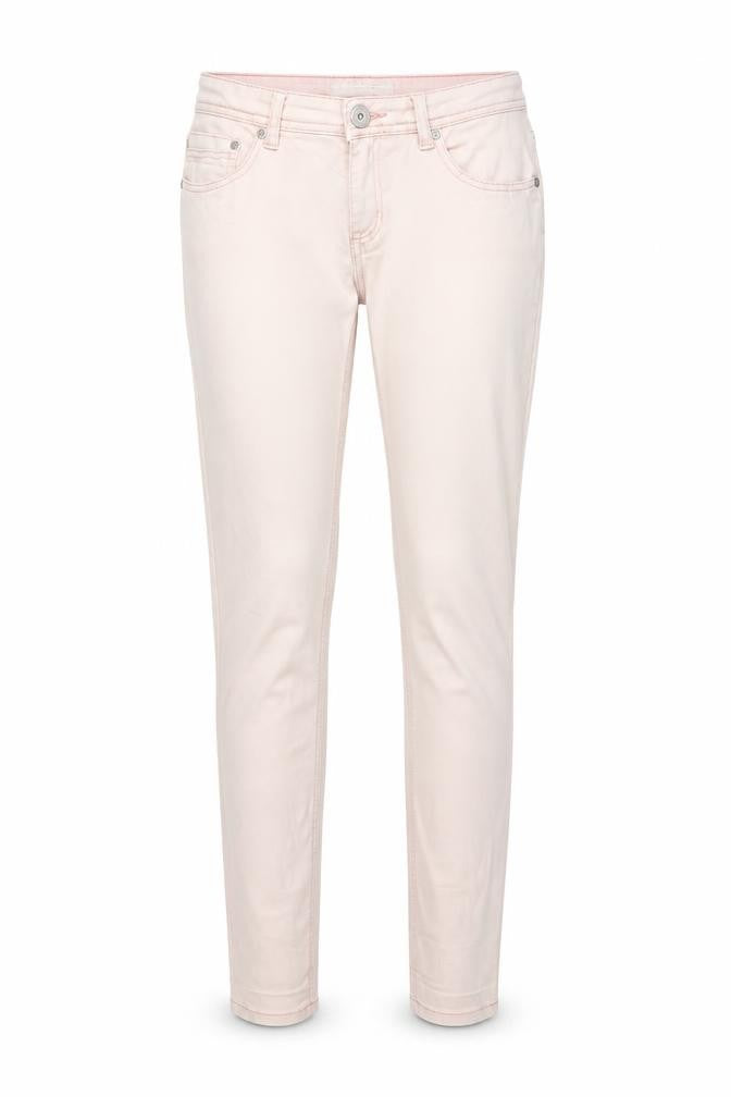 Diamonds & Divas Womens Pink Cotton Skinny Jeans Size 12 L30 in Regular Button