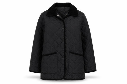 Front view of Gap women’s black jacket coatigan, size XS, button