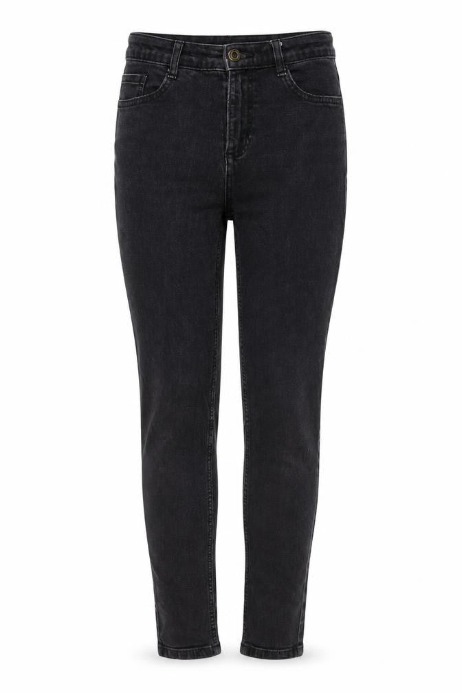 Marks and Spencer Womens Grey Cotton Skinny Jeans Size 8 L27 in Regular Button