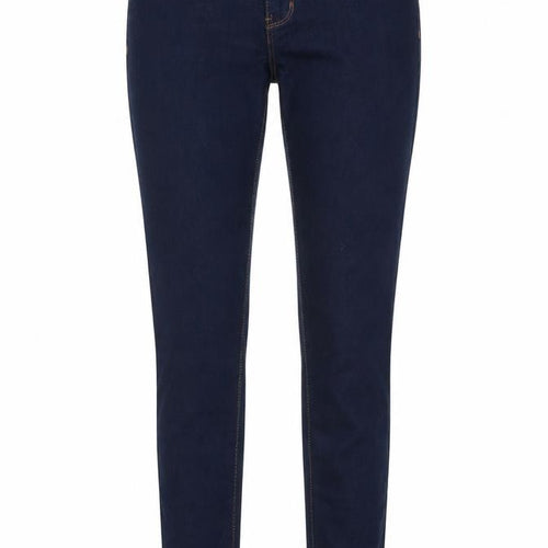 Denim & Co. Womens Blue Cotton Skinny Jeans Size 4 L30 in Regular Button