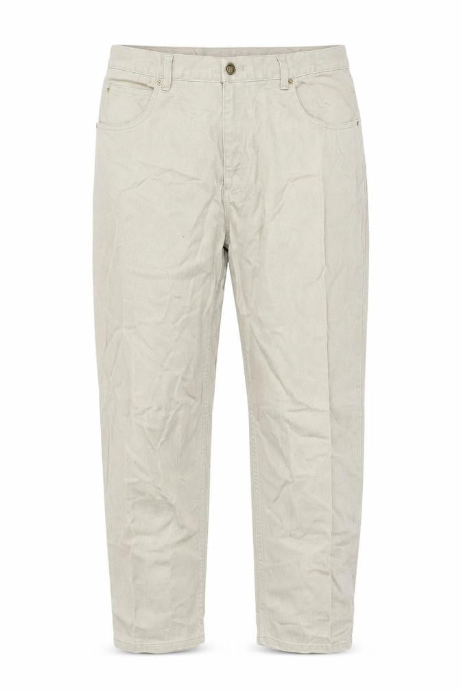 Mackays Womens Beige Cotton Mom Jeans Size 36 in L29 in Regular Zip