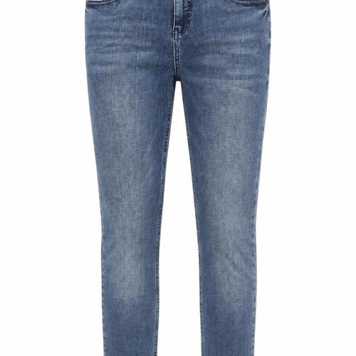 Preworn Womens Blue Polyester Skinny Jeans Size 32 in L29 in Regular Zip