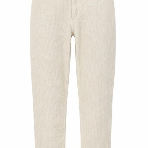 Monki Womens Beige Cotton Straight Jeans Size S L26 in Slim Button
