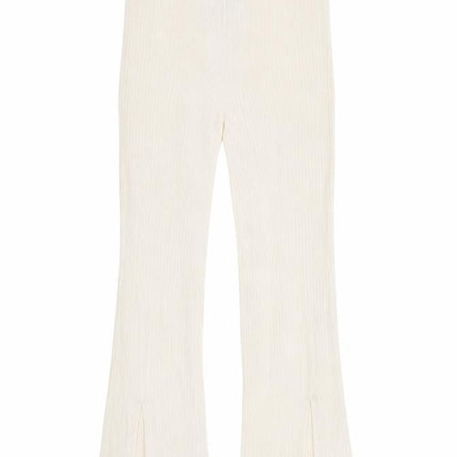 Zara Womens Beige Viscose Trousers Size L L29.5 in Regular
