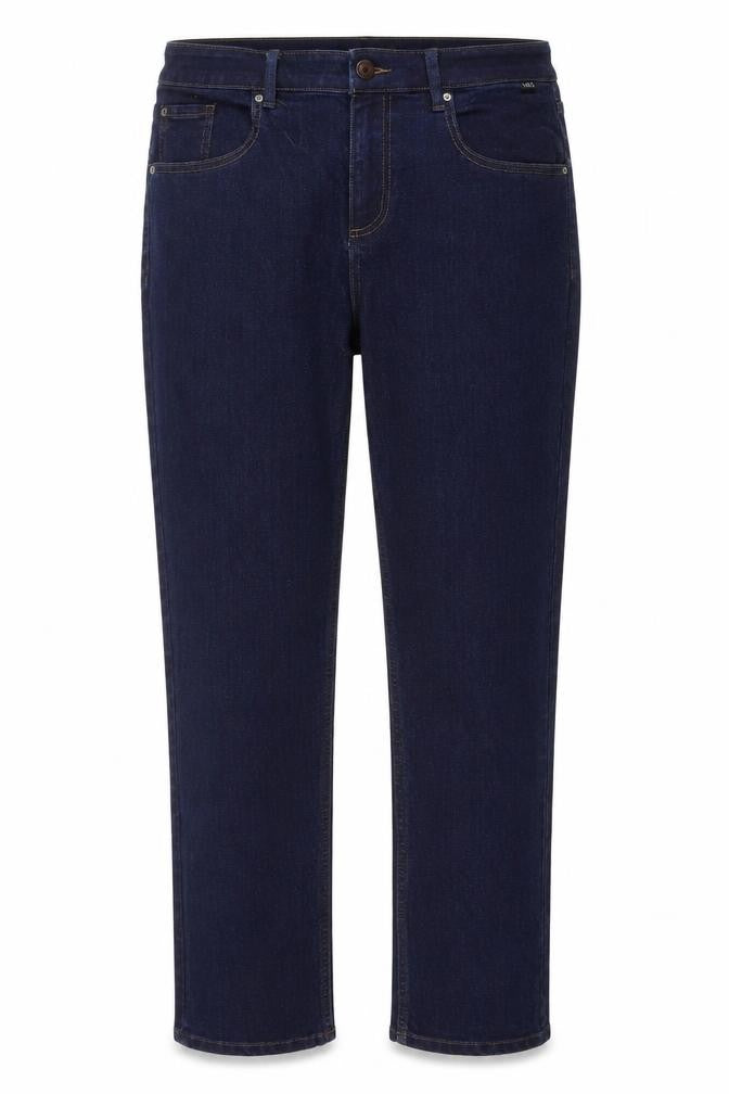 incorporate Wear Womens Blue Cotton Straight Jeans Size 34 in L30 in Regular Zip