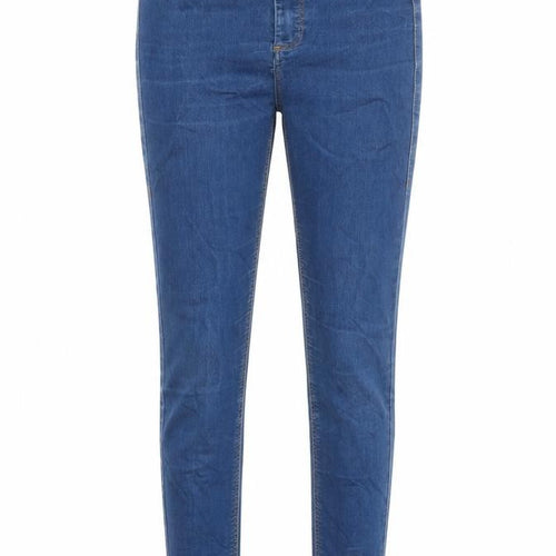 Topshop Womens Blue 100% Cotton Skinny Jeans Size 26 in L30 in Extra-Slim Button
