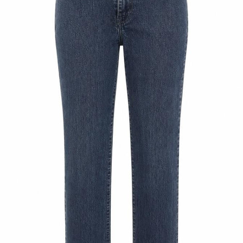 Pure Womens Blue 100% Cotton Straight Jeans Size 8 L30 in Regular Zip