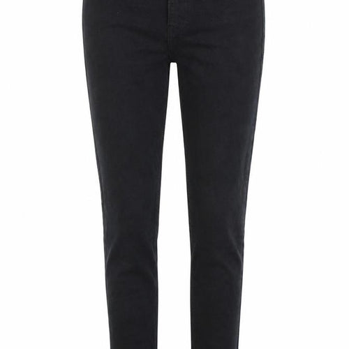 Topshop Womens Black Cotton Skinny Jeans Size 26 in L30 in Regular Zip