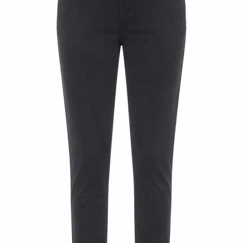 NEXT Womens Black Cotton Skinny Jeans Size 28 in L27 in Regular Button