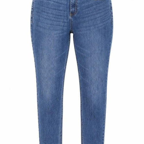 Incorporate Wear Womens Blue Cotton Skinny Jeans Size 28 in L28 in Regular Zip