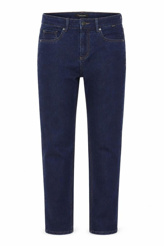 Incorporate Wear Womens Blue Cotton Straight Jeans Size 30 in L30 in Regular Zip