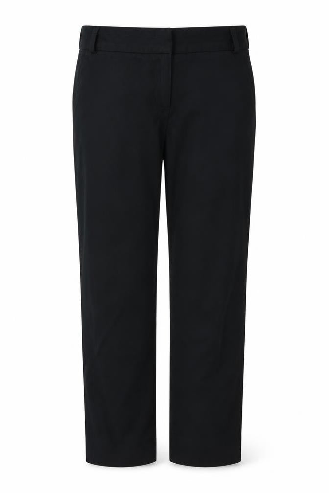 Warehouse Womens Black Cotton Straight Jeans Size 10 L26 in Regular Zip
