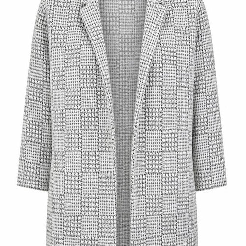 Marks and Spencer Womens White Geometric Kimono Coatigan Size 12