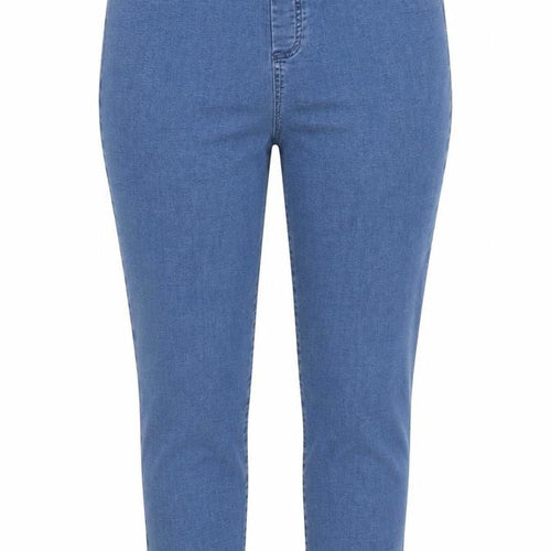 THE WHITE COMPANY Womens Blue Cotton Jegging Leggings Size 34 in L23 in