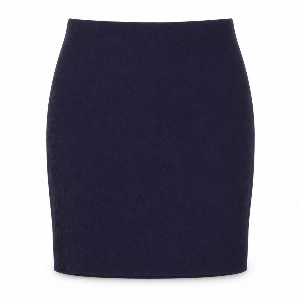 Roman Womens Purple Polyester Straight & Pencil Skirt Size 12