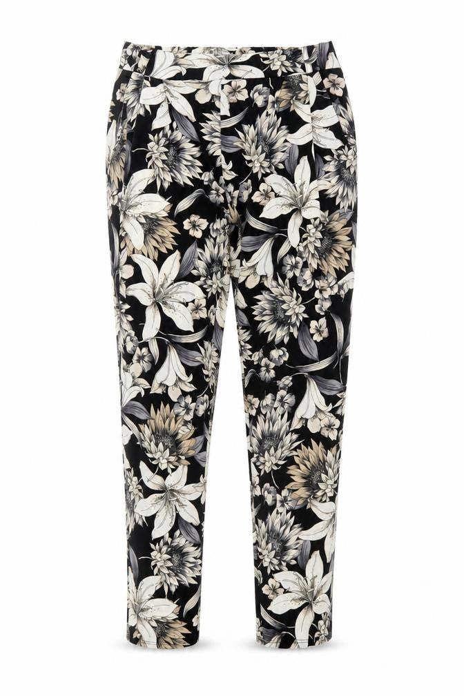 Wallis Womens Multicoloured Floral Polyester Jegging Trousers Size 8 L26 in Regular