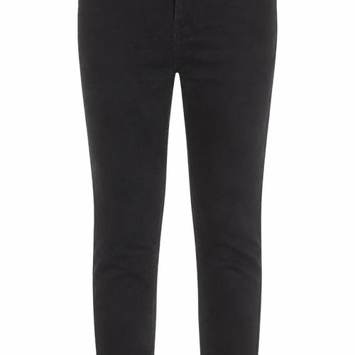 COLLUSION Womens Black Cotton Skinny Jeans Size 30 in L30 in Regular Button