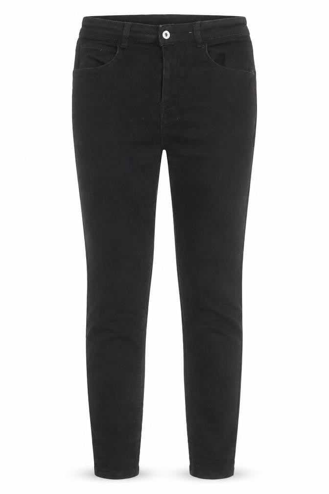 COLLUSION Womens Black Cotton Skinny Jeans Size 30 in L30 in Regular Button