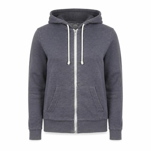 Divided by H&M Womens Blue Cotton Full Zip Hoodie Size S Zip