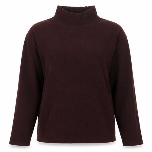 Uniqlo Womens Brown Polyester Pullover Sweatshirt Size S Pullover