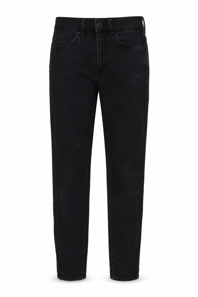 Marks and Spencer Womens Black Cotton Skinny Jeans Size 8 L27 in Regular Button
