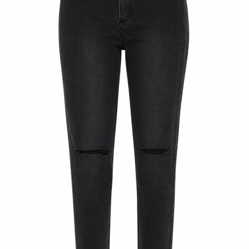 &denim Womens Grey Cotton Skinny Jeans Size 30 in L28 in Regular Button