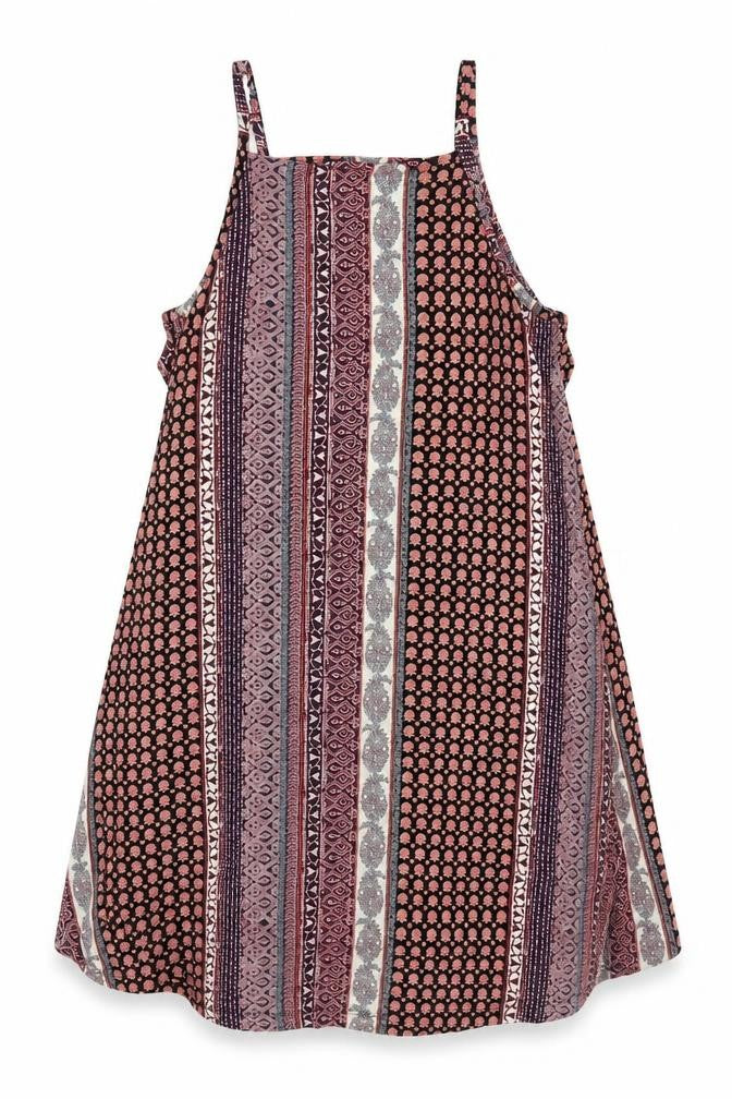 Rachel Zoe Womens Multicoloured Geometric Rayon A-Line Size M Off the Shoulder Pullover