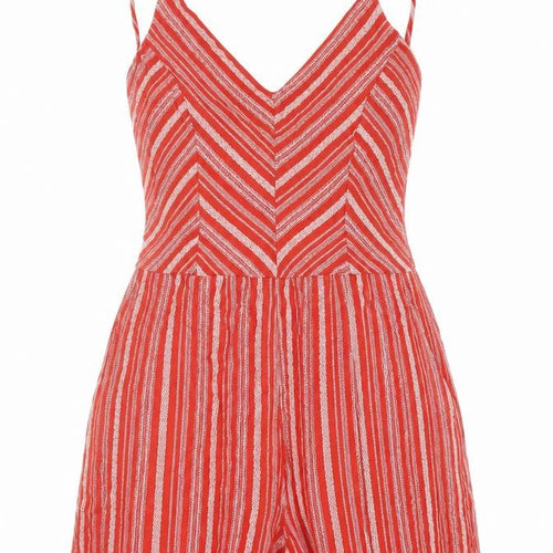 One Clothing Womens Red 100% Polyester Shorts One-Piece Size S L3 in Zip