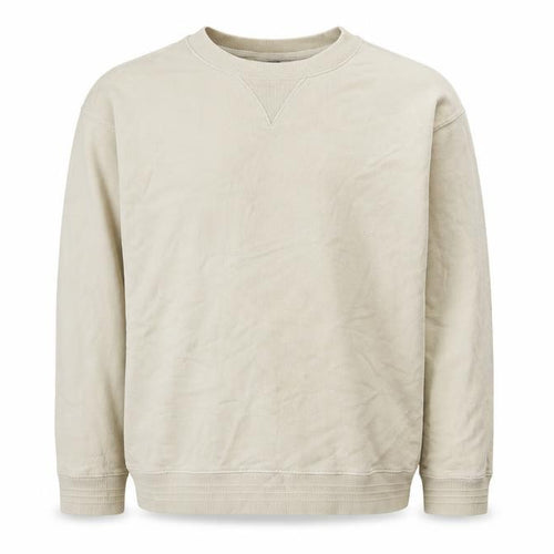 Pull&Bear Boys Beige Polyester Pullover Sweatshirt Size S Pullover