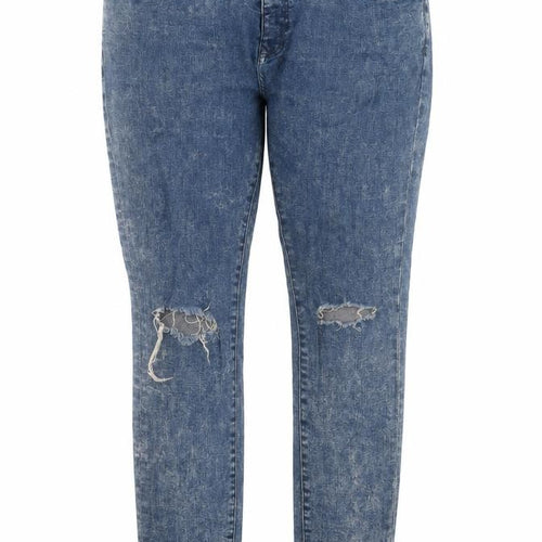 Esprit Womens Blue Cotton Skinny Jeans Size 36 in L30 in Regular Button