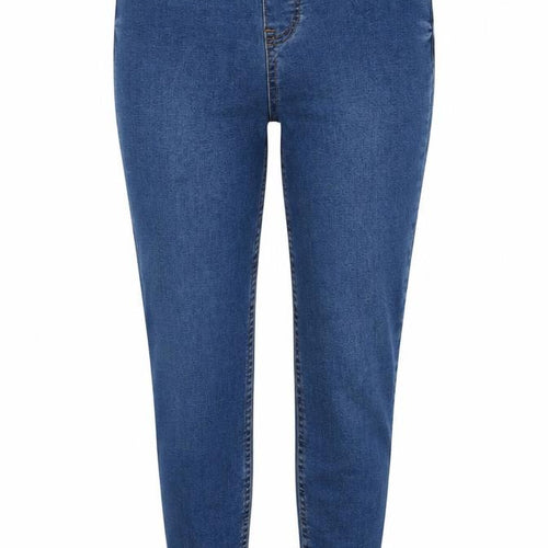 New Look Womens Blue Cotton Jegging Jeans Size 8 L24 in Regular