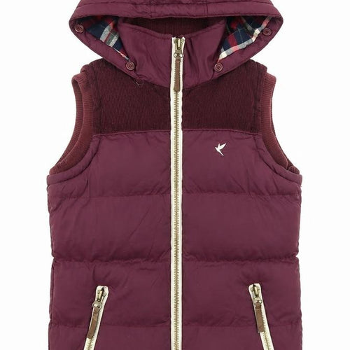 Blonde & Blonde Womens Purple Gilet Jacket Size 8 Zip