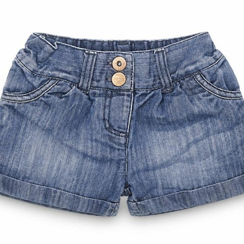 Next Boys Blue Cotton Biker Shorts Size 2-3 Years Regular